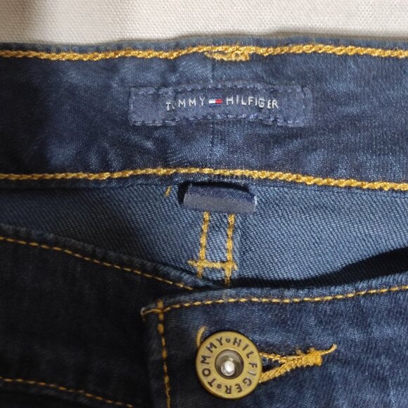 Tommy Hilfiger jeans women's size 12 indigo blue colour boot cut western denim - Picture 5 of 12